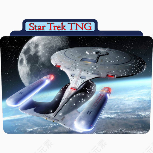 Star Trek The Next Generation 5 Icon
