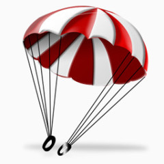 降落伞的图标