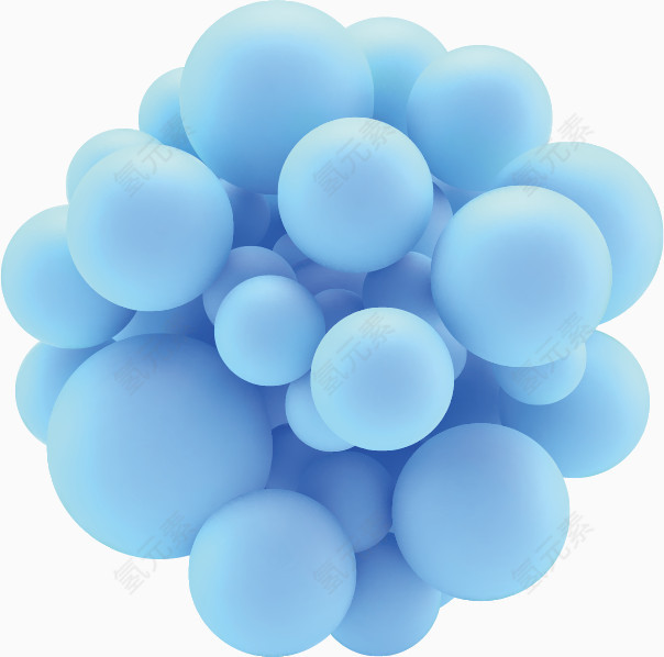 立体气球素材
