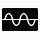波高频率简单的黑色iphonemini图标