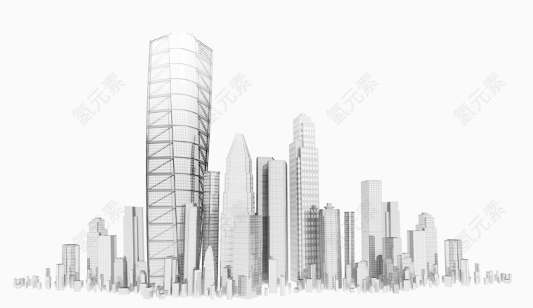 城市建筑元素