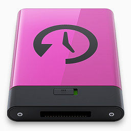 粉红色的时间机hd-icons