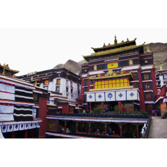 西藏扎什伦布寺风景图片7