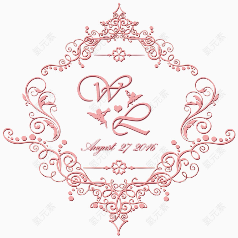 logo婚礼元素
