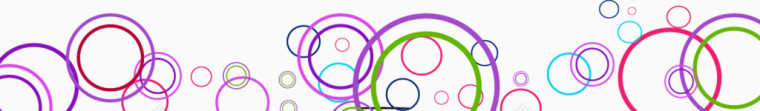 抽象炫彩紫色圈圈框框