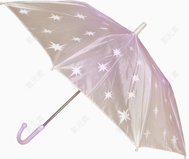 粉红雨伞