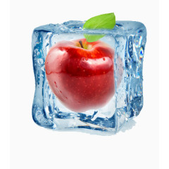 一颗冰冻的苹果