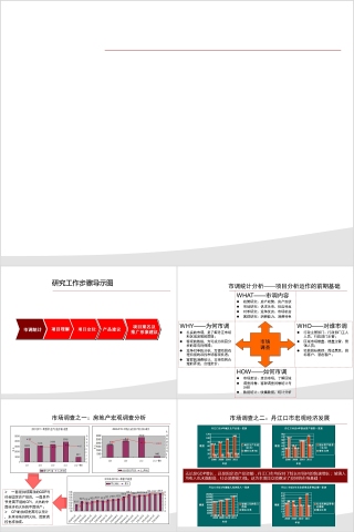房地产项目前期定PPT位报告