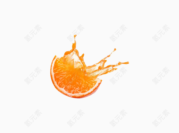 唯美精美水果橙子橙汁