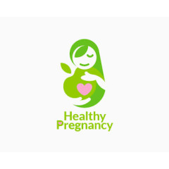 孕妇保健图标元素
