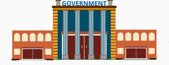 政府大楼矢量图