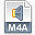 文件扩展M4a格式fatcowHosting-icons