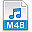 File extension m4b Icon