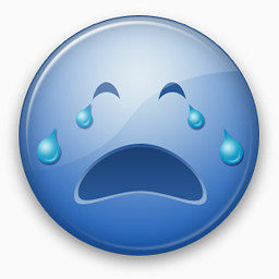 哭情感blueticons表情图标