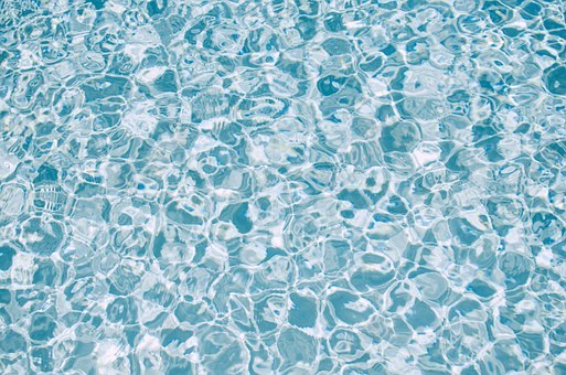 水,表面,模式,波纹,蓝色,清除,透明,液体,池,游泳,茶点,凉,反思