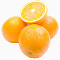 橙子成熟橙色果实
