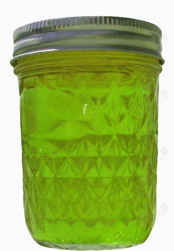 绿色玻璃瓶