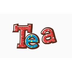 tea茶艺术字