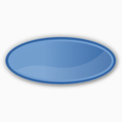 椭圆形蓝色的open-icon-library-others-icons