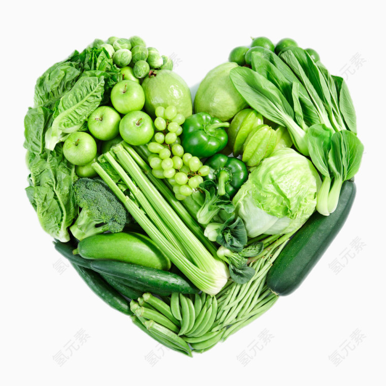 创意爱心蔬菜