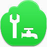 管道free-green-cloud-icons