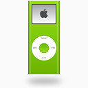 iPod纳米绿色飘溜偷看