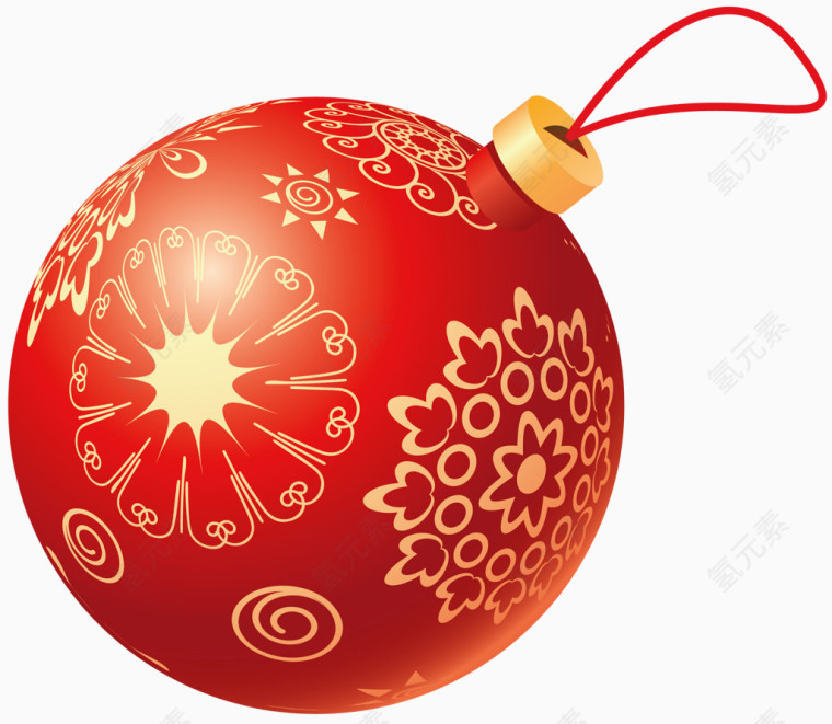 圣诞节装饰饰品红灯笼