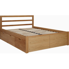 木制双人床床板