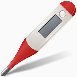 设备MedicalThermometer红色图标