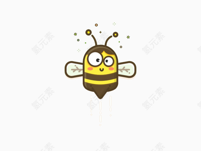 呆呆的蜜蜂