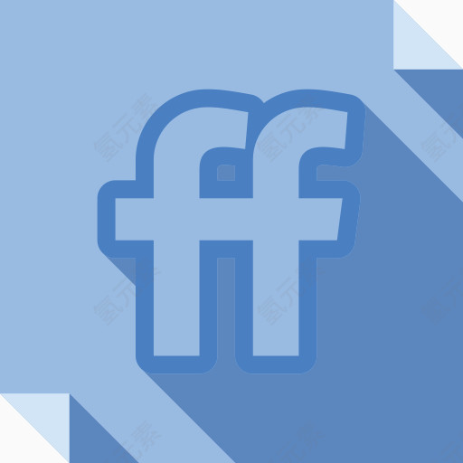 FriendFeed标志媒体社会社交媒体广场socicons # 2