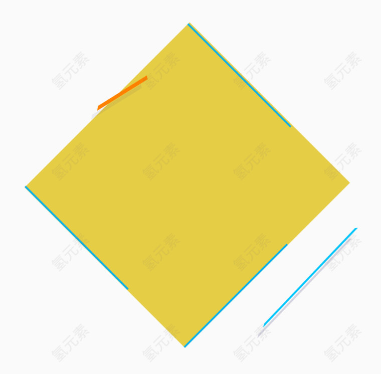 几何多边形菱形线条
