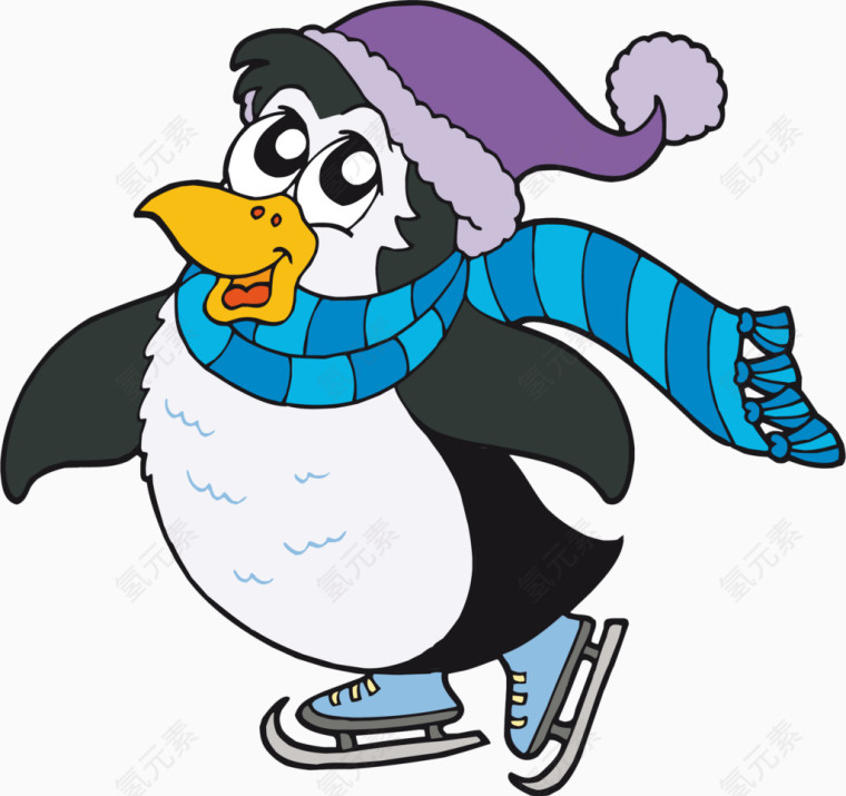滑冰企鹅