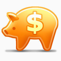 小猪银行美元猪accounting-clean-icons