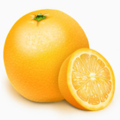 橙子时令水果新鲜果肉