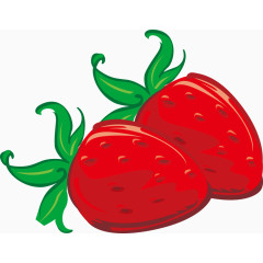 红色草莓  