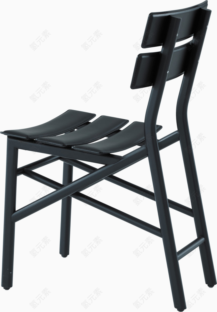 黑色木头椅子