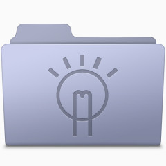 Idea Folder Lavender Icon