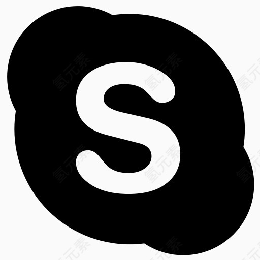 skype 标志图标