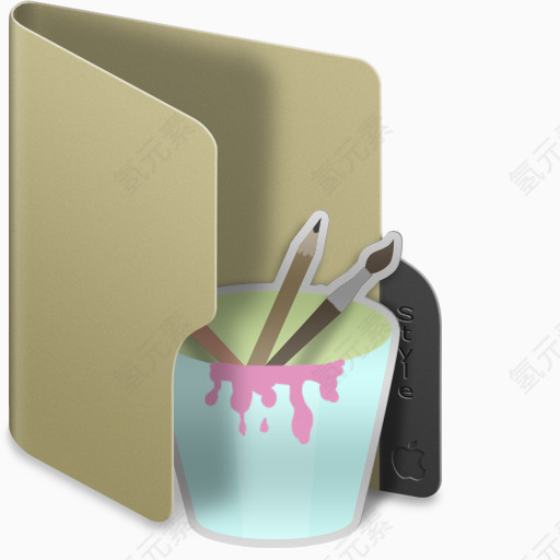 风格文件夹mac-os-folder-icons