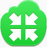 崩溃free-green-cloud-icons