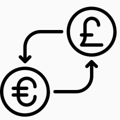 转换货币欧元金融钱英镑以货币兑换英镑的2卷