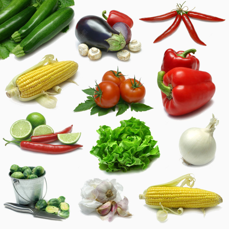 手绘3d3d图标  清新蔬菜下载