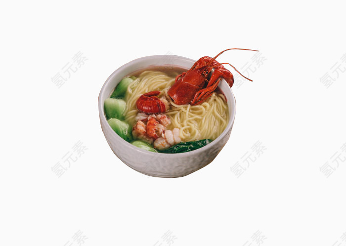 龙虾汤面