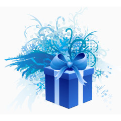蓝色礼品礼盒