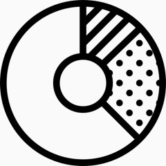 甜甜圈图表ios7-Line-icons