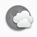 多云的晚上tick-weather-icons