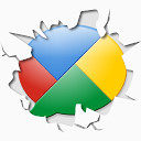 嗡嗡声谷歌内部icontexto_google_buzz_icon_kit