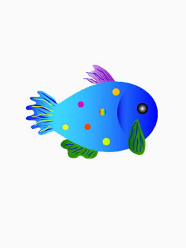 颜色鲜艳的鱼