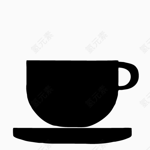 咖啡杯茶杯图标素材